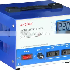 Manufacturer SVC TND 500VA 1KVA Single Phase Auto Servo Voltage Stabilizer Price thumbnail-3