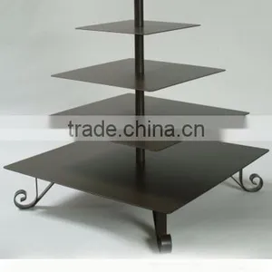 Crystal Cake Stand,hanging Crystals Cake Stand,lighted Acrylic Cake Stand thumbnail-5