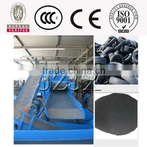 High Output Rubber Tire Recycling Machine/Waste and Used Tire Shredder Machine thumbnail-1