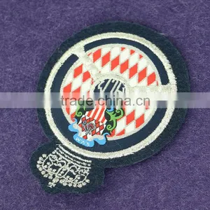 High Performance Laser Cut Custom Woven Patch Woven Badge thumbnail-3