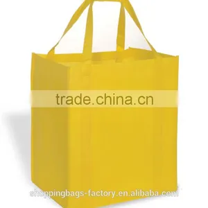 2016 Latest Promotional Non Woven Custom Handle Grocery Tote Bag For Shopping thumbnail-3