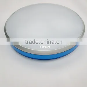 TIWIN 2015 High Quality Energy Saving Red 15w 4000k Natural White Plastic Bedroom Round Led Ceiling Lamp thumbnail-4