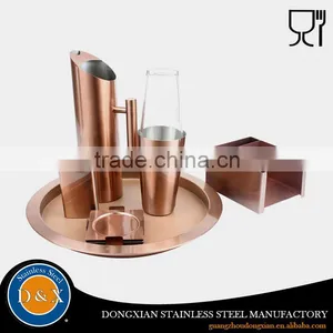 Copper Plating FDA Standard Stainless Steel Bar Set Quality Choice thumbnail-1