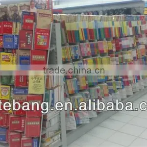 Supermarket CD Shelf/track Lighting/metal Wall Strip/Basket/chrome Metal Strips/wire Shopping Basket thumbnail-1