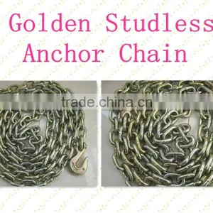 Golden Galvanized Tempered Binder Chain With Clevis Grab Hooks thumbnail-2