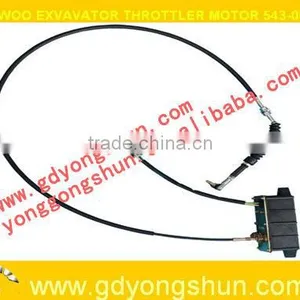 DAEWOO EXCAVATOR DH220-5 THROTTLE MOTOR 543-00006 thumbnail-1