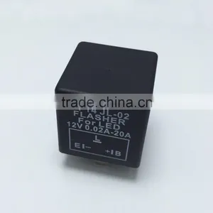 3 Pin CF14 LED Flasher Relay For Turn Signal Lights Hyper Blink Flash Fix Relay thumbnail-3
