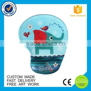 No Minimum High Quality Custom Cartoon Logo Wrist Mouse Pad thumbnail-1