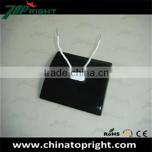 Black Color Ceramic Flat Hollow Infrared Heater Panel thumbnail-1