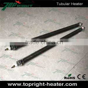 Topright Stainless Customized 240v 3kw Finned Tubular Heater for Air Heating Element thumbnail-1