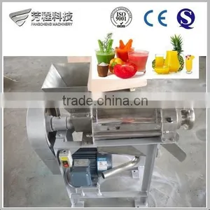 Hot Sale 500kg/h Output Stainless Steel Spiral Tomato Juice Press thumbnail-1