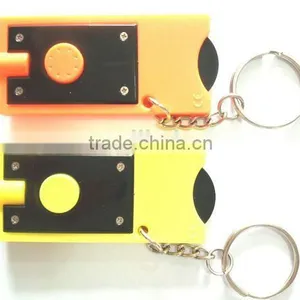 High Quality Plastic Shopping Cart Coin Keychain thumbnail-2