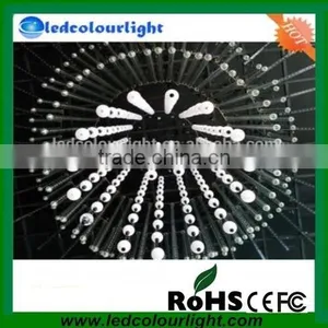 DC12V Dream Color Christmas String Lights Dmx 3d Led Pixel Ball for Decotation thumbnail-4