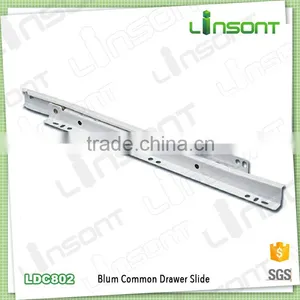China Supplier Blum Type Painting Roller Slide Rails Track Cabinet Fittings Drawer Slides thumbnail-1