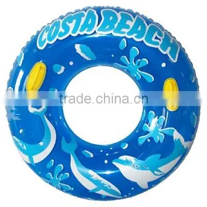 Printing Small Dolphin PVC Inflatable Swim Ring thumbnail-2