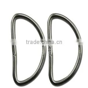 Factory Wholesale Antique Brass d Ring thumbnail-1