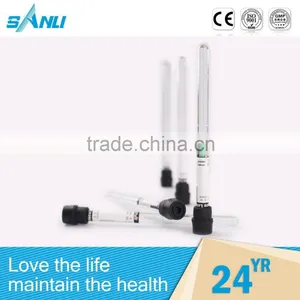 OEM Acceptable Custom Blace Top Vacuum Blood Collection Black Tube thumbnail-1