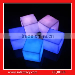 Colour Changing Cube Shape Light up Mood Light thumbnail-6