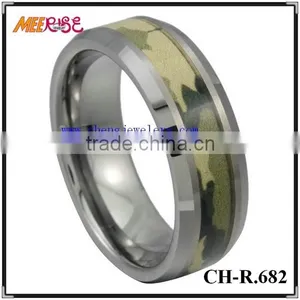 2015 High Quality Fashion Camo TITANIUM Rings For Boys thumbnail-4