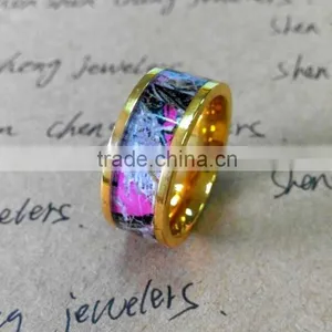 New Year Product Titanium Camo Rings for Unisex thumbnail-3
