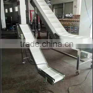 Food Grade Modular Belt Elevator Conveyor for Snack Food thumbnail-2
