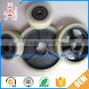 Top Selling Low Noise Flat Large Rubber Pulley thumbnail-2