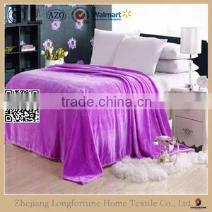 Manufactory Walmart China Home Textile Stock Acrylic Mink Blanket thumbnail-2