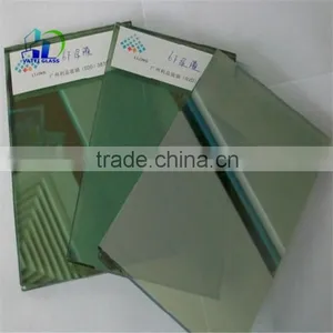 All Reflective Glass Building Silver White Mirror Coated Reflective Glass Wall Reflective Glass Facade thumbnail-3