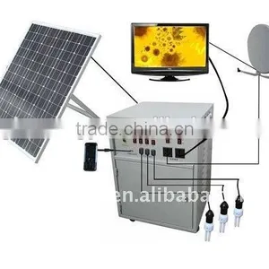 Mini Grid off Roof Mount Solar Tracking System 5kw Grid Tie Solar System Solar Lighting System for Indoor thumbnail-1