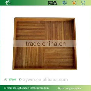TF160 Bamboo Stripe Serving Tray With Holes thumbnail-1