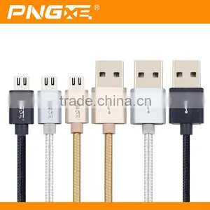 PNGXE High Quality Colorful Micro Braided Usb Cable Fast Charging Data Cable for Iphone Charger Cable Cable Cable Manufacturer thumbnail-6