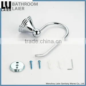 Grooming Bathroom Designs Zinc Alloy Chrome Finishing Bathroom Sanitary Items Wall Mounted Toilet Paper Holder thumbnail-5