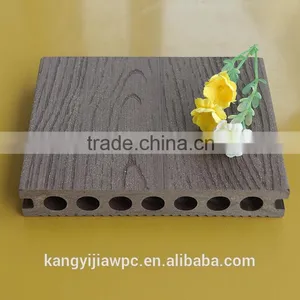 Wood Plastic Composite Outdoor Decking Flooring With Weather Resistance Features thumbnail-2