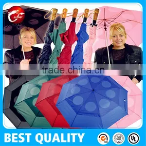 Double Canopy Umbrella Auto Folding Umbrella Windproof thumbnail-6