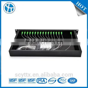 Data Communication 1x16 Fiber PLC Splitter thumbnail-1