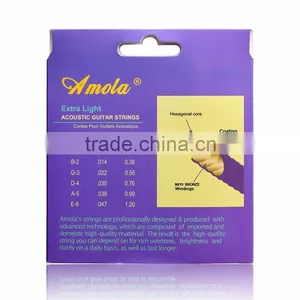 Wholesale Amola Guitar Strings Bronze A3100 Acoustic Guitar Strings Better Than Elixir Guitar Strings thumbnail-2