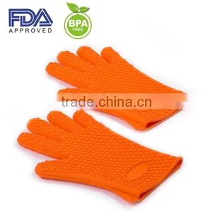FDA High Temperature Silicone Rubber Gloves thumbnail-1