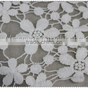 2016 New Wholesale Machine Embroidery Neckline 100% Cotton Crochet Lace Collar thumbnail-4