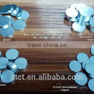 Hs212 High Quality Performance Rare Earth Disk Neodymium Magnet For Speaker For Sale thumbnail-1