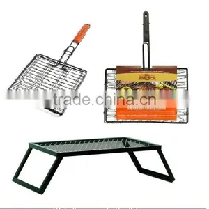 Heavy Duty Camp Grill Cooking Campfire Camping thumbnail-5
