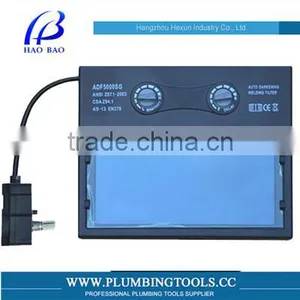 HX-ADF5000SG Auto Darkening Welding Filter ABS & PVC, New Welding Lens CE En379 thumbnail-1