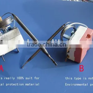 Thermostat Bimetal Thermostat . Heater Fry Pot Frying Pan Fryer Deep Fryer Pan Electric Iron thumbnail-1