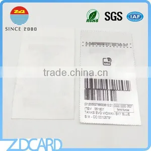 ABS/PPS/Silicon Temperature-resist RFID Laundry Sticker For Clothes Management thumbnail-6