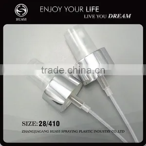28mm Fine Mist Plastic Sprayer Pump With Aluminum Collar thumbnail-2