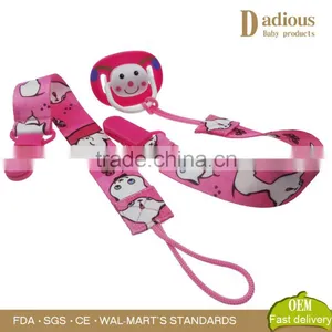 Wholesale Custom Funny Baby Soother Pacifier Dummy Clip thumbnail-3