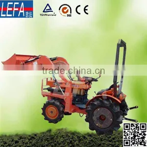 4wd 40hp Tractor With Front End Loader and Backhoe thumbnail-2