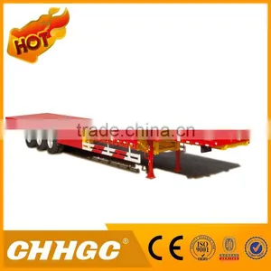 Famous Brand Heavy Duty Truck Flatbed Trailer for Wholesales thumbnail-1