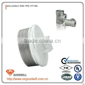 Hot Galvanized Best Price Cast Iron Male Pipe Plug thumbnail-2