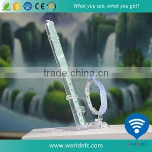 Disposable Ultralight C RFID Pvc Wrsitband/bracelet for Access Control thumbnail-5