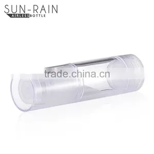 Professional Spring Outside Empty Silver Cosmetic Plastic Airless Bottle 50ml thumbnail-4
